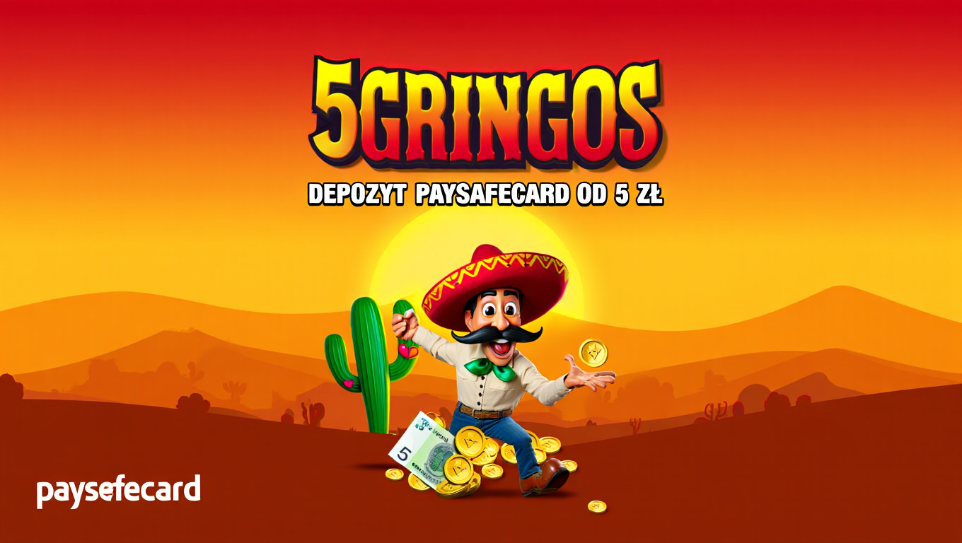 Interfejs kasyna 5Gringos z latynoską oprawą graficzną