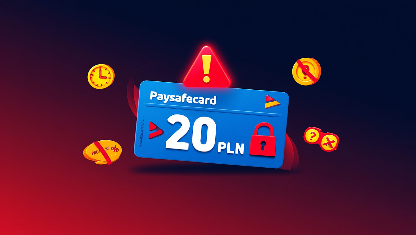 Kasyna z minimalną wpłatą od 20 zł przez Paysafecard, na co zwrócić uwagę