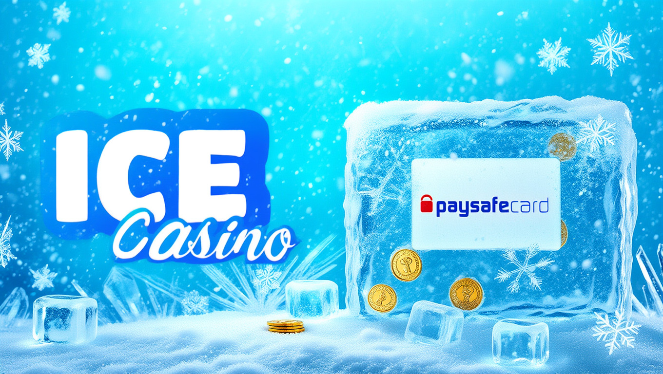 Ice Casino z minimalną wpłatą Paysafecard